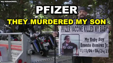 PFIZER VACCINE: THEY MURDERED MY SON - CYBER PANDEMIC COMING - GET READY FOR ANOTHER ROYAL DEATH