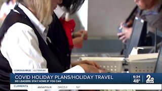 COVID-19 impacting holiday travel plans and get togethers