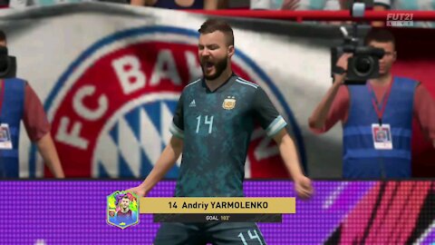 Fifa21 FUT Squad Battles - Andriy Yarmolenko goal
