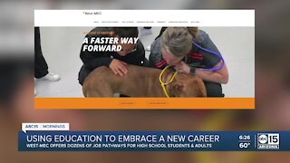 Using education to embrace a new career