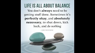 Life Is All About Balance [GMG Originals]