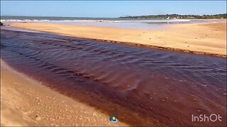 Praia Formosa e o Rio Laranjeiras