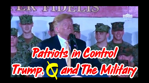 Patriots in Control: Trump, Q and The Military