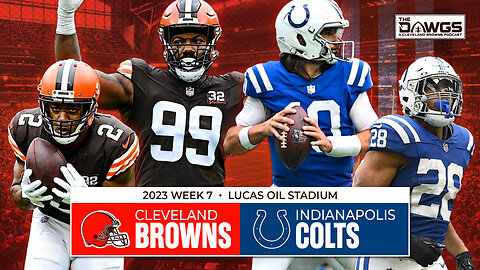 LIVE! Browns at Colts - Week 7 Game Preview | Cleveland Browns Podcast 2023