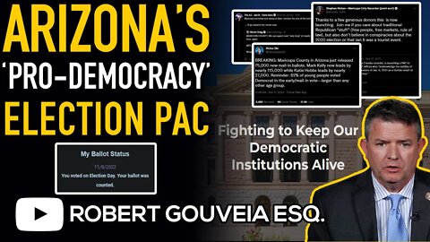 Arizona's "Pro-Democracy GOP" PAC and Stephen Richer's DELETED Tweet