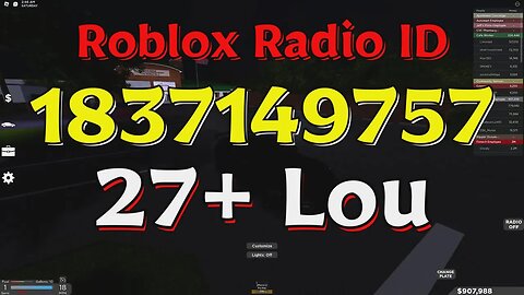 Lou Roblox Radio Codes/IDs