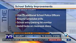 Palm Beach County outlines school safety upgrades