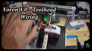 Voron V0 Build - E15 - Toolhead wiring