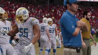 Madden 23 Chargers vs 49ers Simulation Normal Speed S1 W10