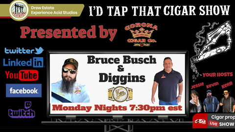 K by Karen Berger Cigars with Bruce Busch and Diggins, I'd Tap That Cigar Show Episode 151