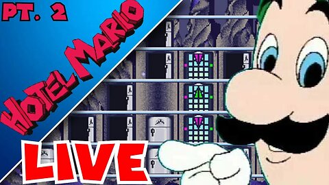 I ate lots of Spaghetti! | HOTEL MARIO LIVE PT. 2