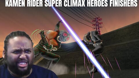 Kamen Rider Super Climax Heroes Finishers Reaction