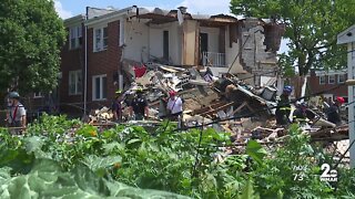 Crews begin removing debris from Labyrinth Road