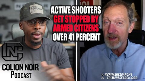 Active Shooters Get Stopped By Armed Citizens Over 41 Percent According To New Data By John Lott Jr