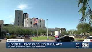 Arizona hospital leaders sound alarm as COVID-19 cases remain high