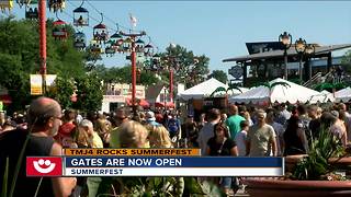 Thousands attend first day of Summerfest