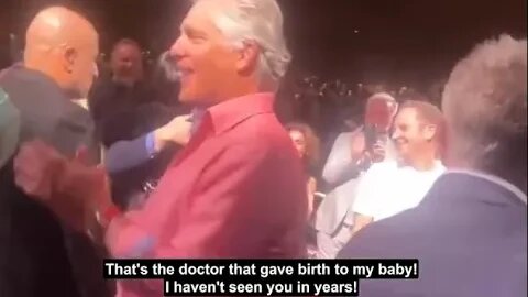 Adele breaks down in tears as she spots the doctor who delivered her baby in the audience during