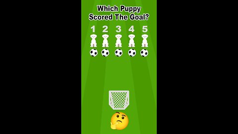 which puppy scored? pick one choose one #shorts #youtubeshorts