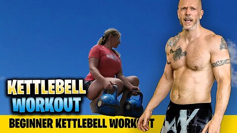 BEGINNER Kettlebell Workout 4 Exercises