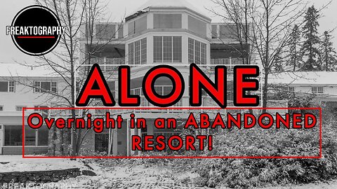 ALONE! - Abandoned Wigamog Resort Over Night Sleepover and Urban Exploration