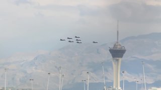 WATCH: Blue Angels to fly above Las Vegas