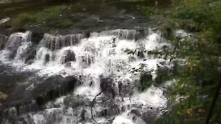 Little waterfall at Burgess Falls SP