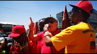 SOUTH AFRICA - Johannesburg - United Front and NUMSA march (RnF)