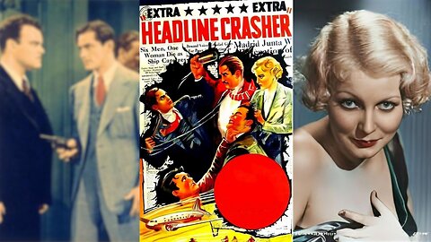 HEADLINE CRASHER (1937) Frankie Darro, Kane Richmond & Muriel Evans | Drama, Romance | B&W