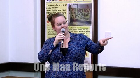 Louise Creffield speaking at The Conversation Part 2 in Burgess Hill. UNCENSORED VERSION