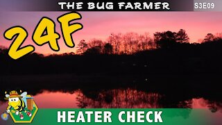 Beautiful Sunrise Beehive Heater Check