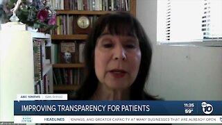 Improving transparency for patients