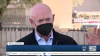 Senator Mark Kelly talks vaccines, stimulus checks and minimum wage