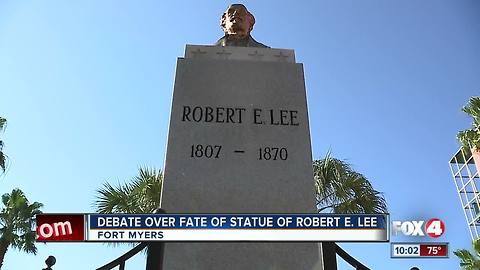 Ft. Myers Mayor: City does not own Robert E. Lee statue