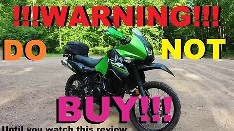 DON'T BUY A KLR650 Until You See This Review!