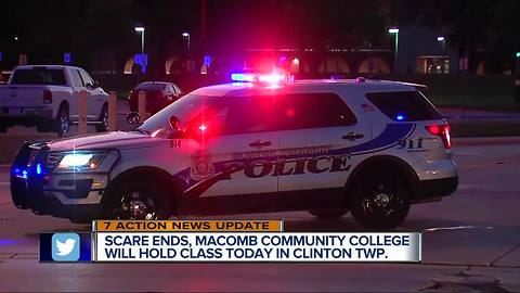 Classes to resume at Macomb Community College after gunman prompts lockdown