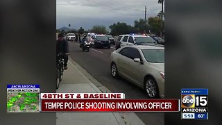 Tempe police involved in shooting Tuesday; suspect killed