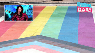 Alberta town will vote on whether or not public sidewalks can be painted in Pride colours