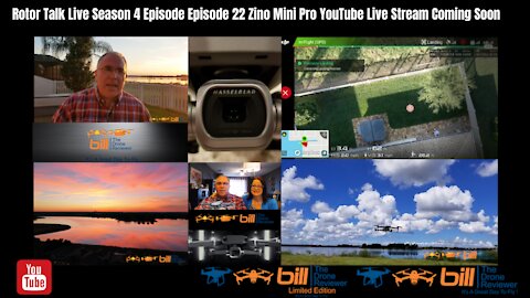 Rotor Talk Live Season 4 Episode Episode 22 Zino Mini Pro YouTube Live Stream Coming Soon