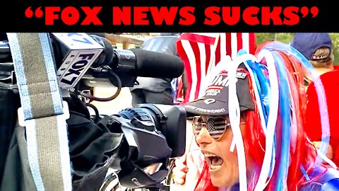 Fox News Cameraman Steps Aside As Patriots Yell “FOX NEWS SUCKS” Into His Camera
