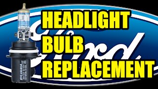 Ford Taurus Headlight Bulb Replacement 2000-2007