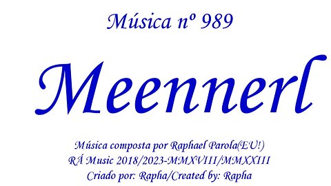 Música nº 989-Meennerl