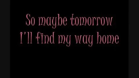 Stereophonics Maybe Tomorrow lyrics