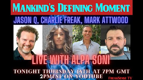 Charlie Freak LIVE with Alpa Soni, Jason Q & Mark Atwood