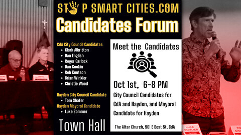 Stop SMART Cities Candidate Forum