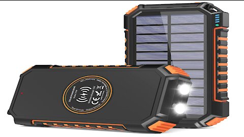 Riapow Solar Power Bank Charger Review
