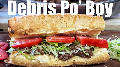 Roast Beef Debris Po Boy | A Taste Of New Orleans