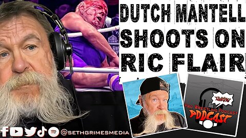 Dutch Mantell SHOOTS on Ric Flair! Flair SHOOTS Back! | Clip from Pro Wrestling Podcast Podcast #wwe