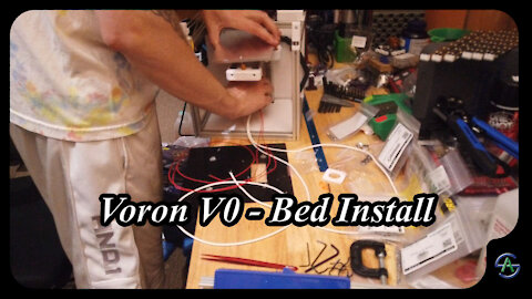 Voron V0 - E8 - Bed Install