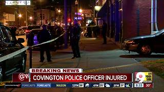 Covington officer gets help from good Samaritan after assault