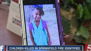 Officials ID Children Killed In Springfield House Fire